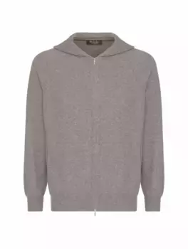 Кашемировая спортивная кофта Loro Piana, серый