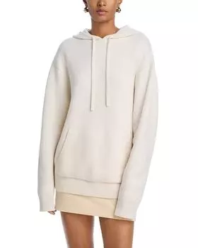 Кашемировая толстовка с капюшоном Guest in Residence, слоновая кость/кремовый