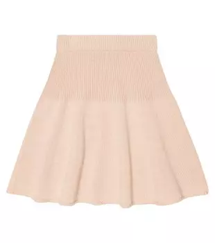 Кашемировая юбка Gonna Softness Loro Piana, розовый