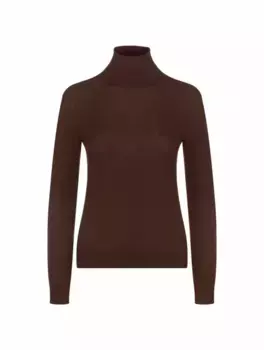 Кашемировая водолазка Dolcevita Loro Piana, коричневый