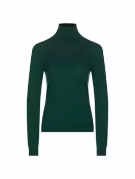 Кашемировая водолазка Dolcevita Loro Piana, зелёный