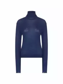 Кашемировая водолазка Extreme Cashmere, тёмно-синий