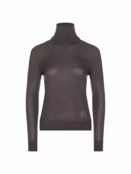 Кашемировая водолазка Lorena Antoniazzi, серый