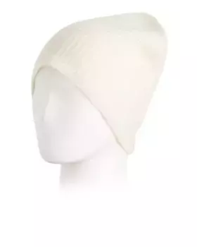 Кашемировая вязаная шапка Hat Attack, слоновая кость