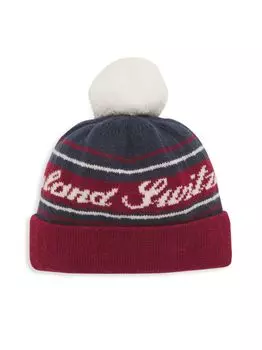 Кашемировая жаккардовая шапка Bally