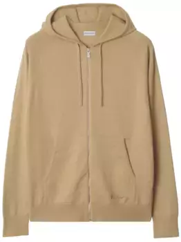 Кашемировое худи BURBERRY, нейтральный