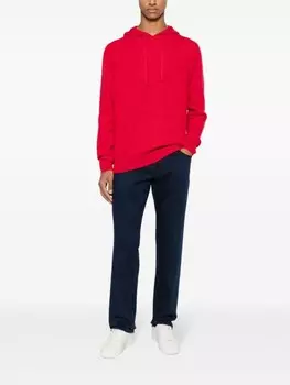 Кашемировое худи с кулиской RLX Ralph Lauren, красный