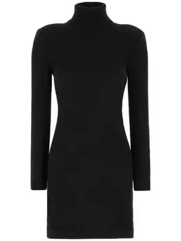 Кашемировое мини-платье TOM FORD, черный