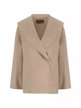 Кашемировое пальто Enrique Loro Piana, бежевый