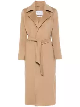 Кашемировое пальто MAX MARA, коричневый