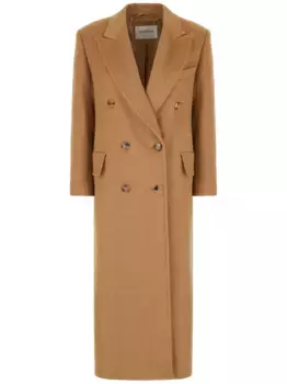 Кашемировое пальто MAX MARA, коричневый