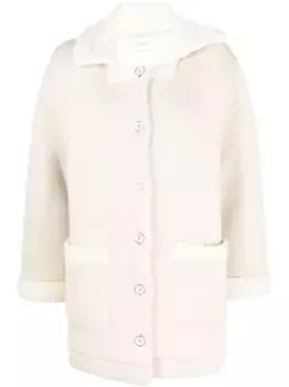 Кашемировое пальто на пуговицах Barrie, нейтральный