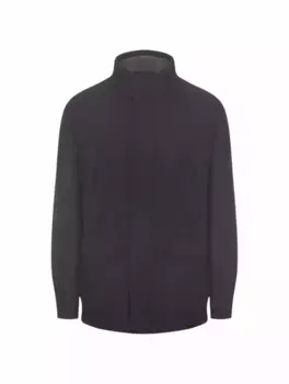 Кашемировое пальто Oasi Zegna, тёмно-синий