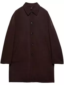 Кашемировое пальто Prada, коричневый