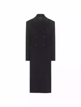 Кашемировое пальто TOTEME, тёмно-синий