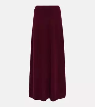 Кашемировое платье миди без бретелек Dolly LISA YANG, красный