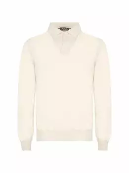 Кашемировое поло с длинными рукавами Loro Piana