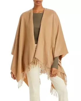 Кашемировое пончо rag & bone, цвет Tan/Beige