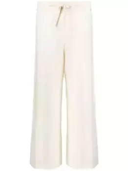 Кашемировые брюки широкого кроя JIL SANDER, нейтральный