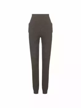 Кашемировые джоггеры Saint Laurent, серый