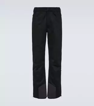 Кашемировые лыжные брюки Zegna, черный