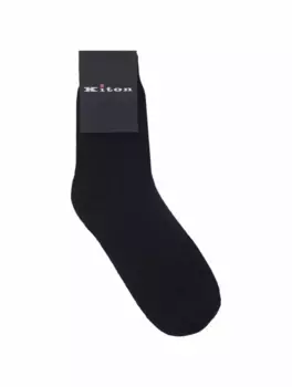Кашемировые носки Kiton, черный