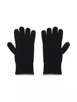 Кашемировые перчатки Fedeli, тёмно-синий