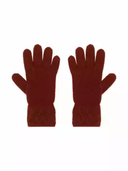 Кашемировые перчатки Loro Piana, бордовый