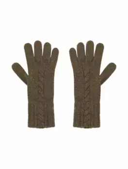 Кашемировые перчатки Loro Piana, коричневый