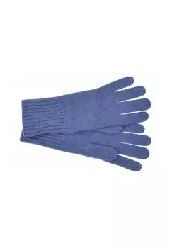 Кашемировые перчатки на пальцы 18603-0 SEEBERGER, цвет Jeans One Size