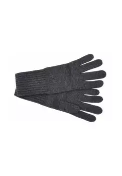 Кашемировые перчатки на пальцы 18603-0 SEEBERGER, цвет Anthrazit One Size