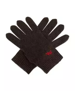 Кашемировые перчатки Vivienne Westwood, коричневый