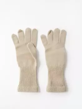 Кашемировые перчатки whitewood в рубчик. Arch4, бежевый
