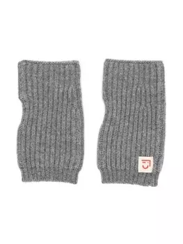 Кашемировые варежки Laax Cashmere in Love Kids, серый