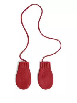 Кашемировые варежки Thuri Bonpoint, красный