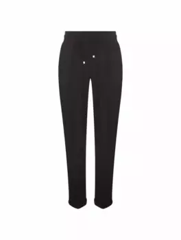 Кашемировые зауженные брюки Kiton, черный