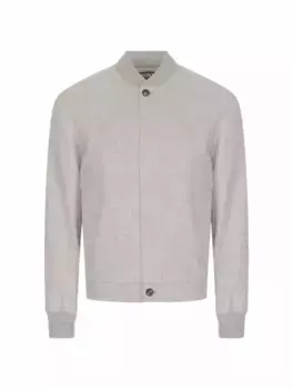 Кашемировый бомбер Oasi Zegna, серый