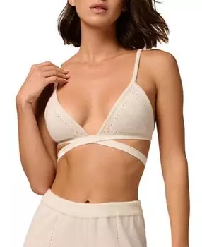 Кашемировый бра-шаль KIKI DE MONTPARNASSE, коричневый/бежевый