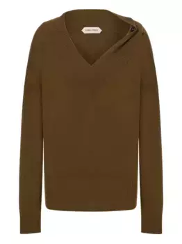 Кашемировый джемпер Alberta Ferretti, зеленый