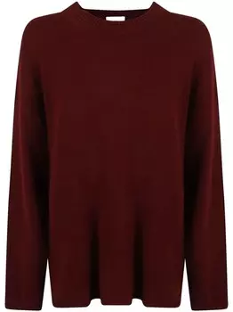 Кашемировый джемпер Allude, красный