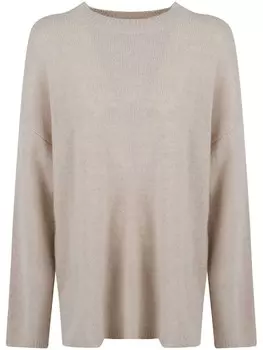 Кашемировый джемпер Allude, серый