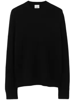 Кашемировый джемпер Burberry, черный