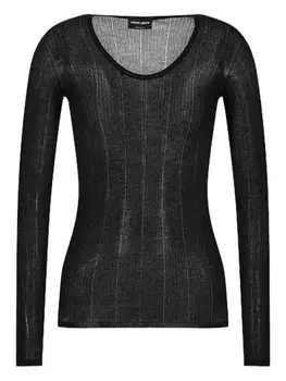 Кашемировый джемпер Giorgio Armani, черный