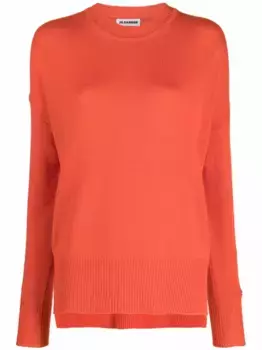 Кашемировый джемпер JIL SANDER, оранжевый