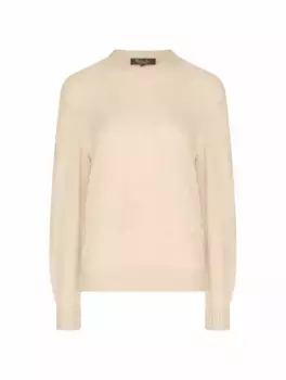 Кашемировый джемпер Loro Piana, бежевый