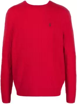 Кашемировый джемпер Polo Pony POLO RALPH LAUREN, красный