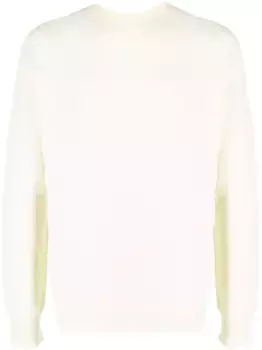 Кашемировый джемпер с круглым вырезом JIL SANDER, нейтральный