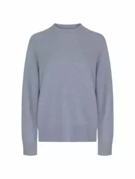 Кашемировый джемпер с логотипом LouLou de Saison, синий