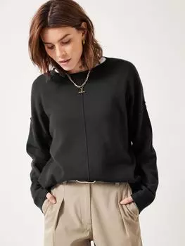 Кашемировый джемпер Saphira HUSH, черный