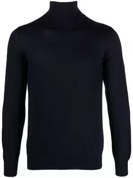 Кашемировый джемпер тонкой вязки Fileria, синий